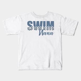 Swim Nana Kids T-Shirt